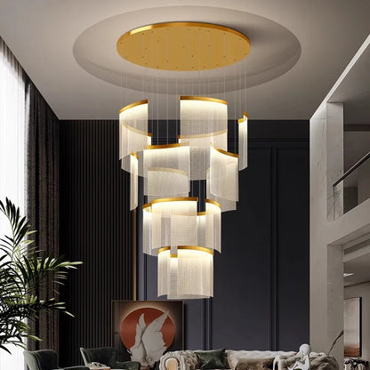 Modern LED Ceiling Pendant Lamp – Decorative Indoor Lighting Chandelier for Bedroom & Dining Room
