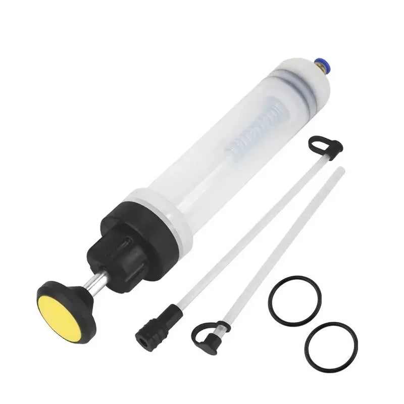 1.5L Oil & Fluid Extractor Pump – Automotive Oil Change Syringe Bottle, Fuel Transfer Hand Too