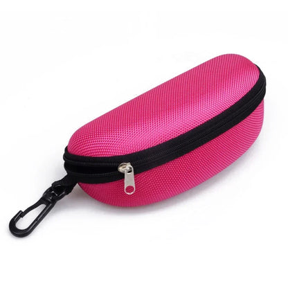 Hard Zipper Sunglasses and Reading Glasses Carry Case: Travel Pack Pouch with 11 Color Options - Convenient Storage Solution