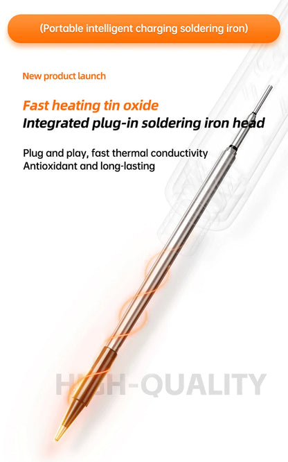 Multifunctional USB Electric Soldering Iron Kit – Adjustable 300–450℃ Digital Welding Tool Set