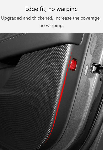 Tesla Model Y/3 2021-2023 Door Anti-Kick Protective Sticker – Soil-Proof & Anti-Scratch Side Door Mat Protector
