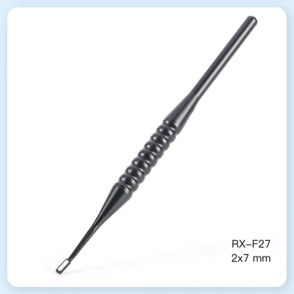 AZDENT Dental Micro Mouth Mirror – 2mm/3mm/5mm Anti-Fog Odontoscope with Detachable Handle for Oral Check