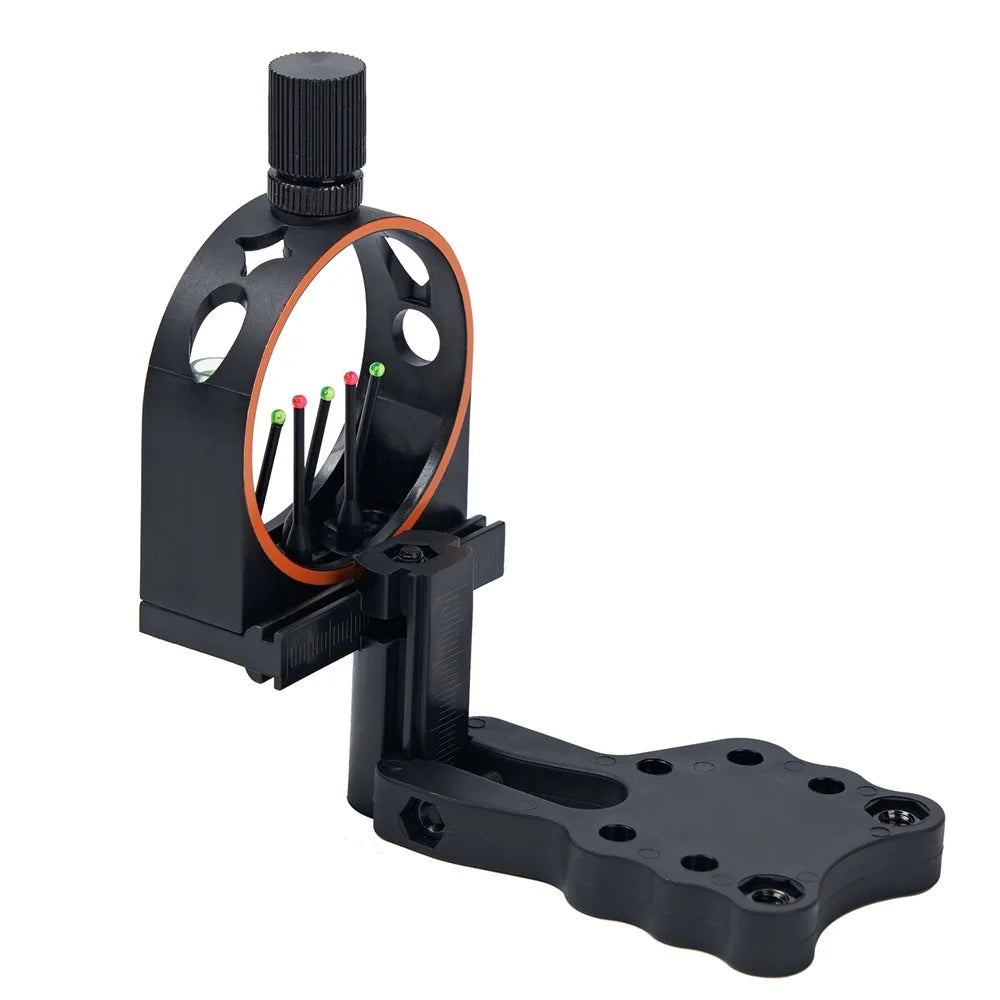 Toparchery 3-Pin/5-Pin Bow Sight – Fiber Optic Sight for Compound & Recurve Bows, Archery Hunting Accessories