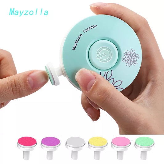 Electric Baby Nail Trimmer - Infant Nail Polisher Tool, Manicure Scissors, Hygiene Kit, Nail Clipper Cutter for Newborns