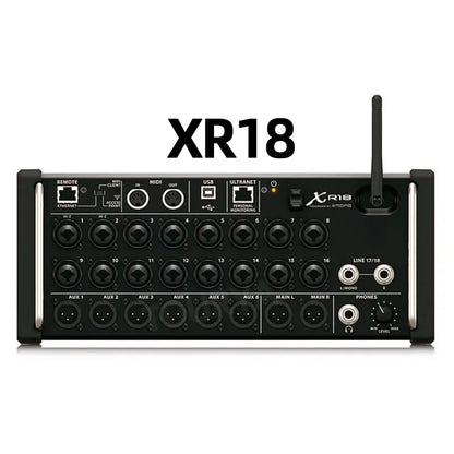 Air 1:1 XR12/XR16/XR18 Rack Mount Digital Mixer – Professional WiFi DSP Audio Mixer for DJ & Studio, USB Recorder Built-in