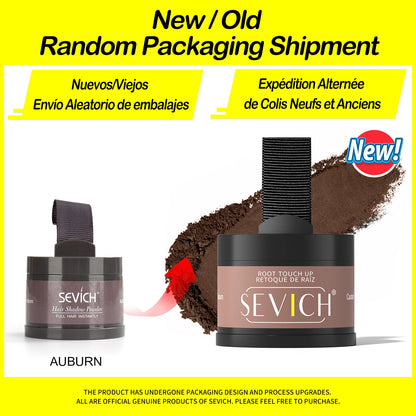 Sevich Hairline Powder 4g – Natural Hairline Shadow Concealer for Hair Loss, Unisex Makeup
