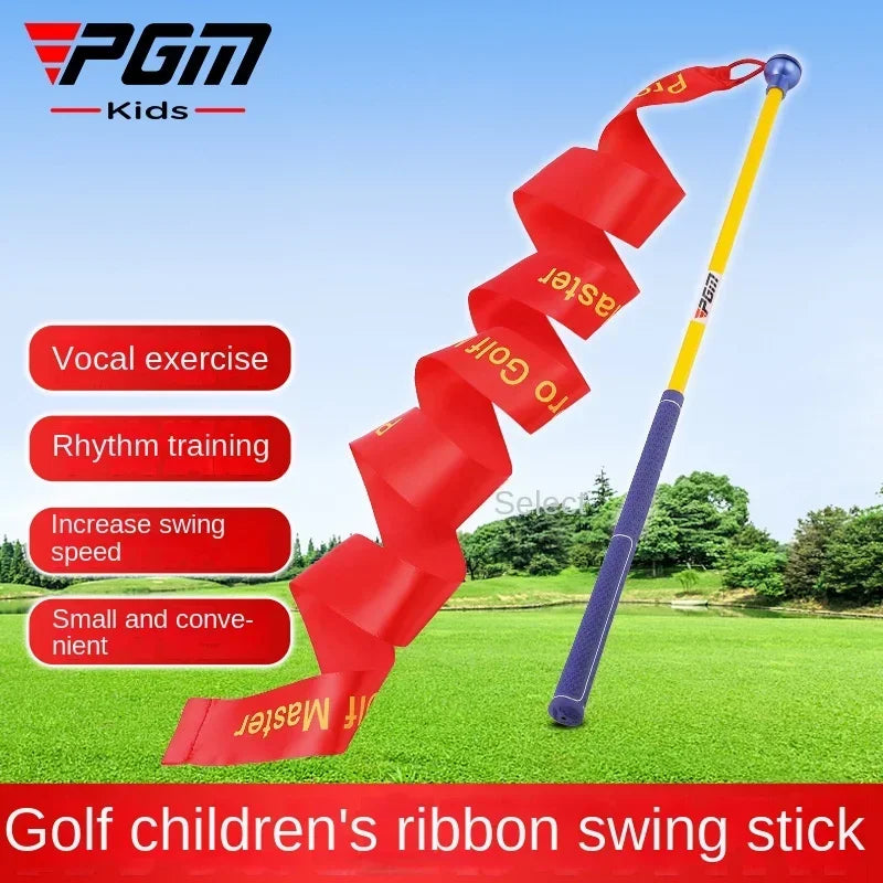 PGM Golf Swing Training Stick – Ribbon Sound Practice Tool to Improve Swing Speed, HGB020