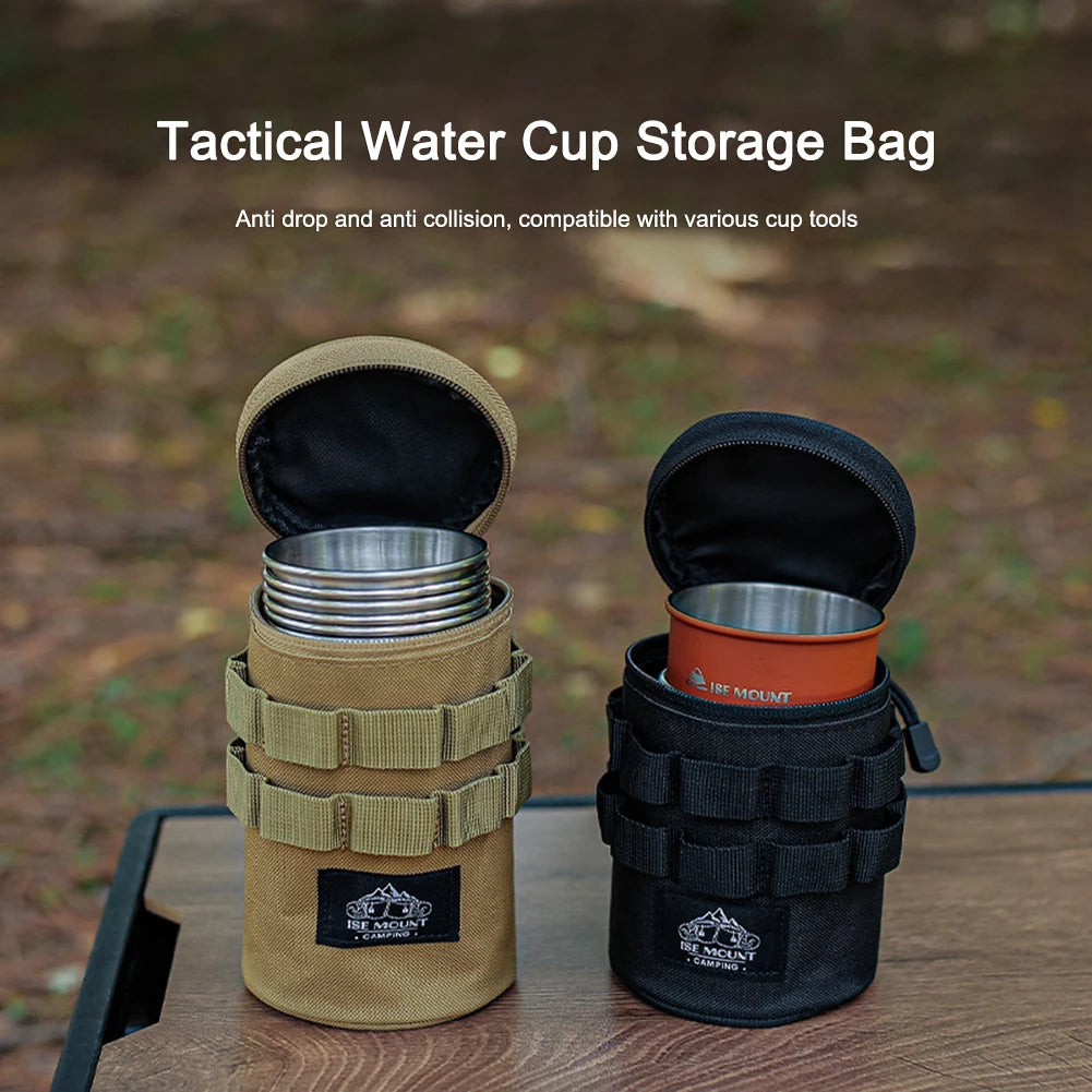 1 or 2pcs Lightweight Camping Storage Bags – Large & Small Accessory Organizers with Handles & Hanging Holes