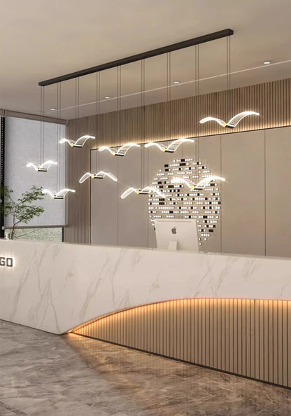 Modern LED Pendant Light – Home Decor Chandeliers for Living Room & Dining Room Indoor Hanging Lighting