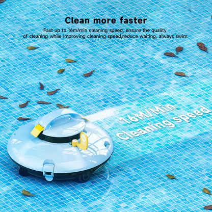 Lydsto Cordless Robotic Pool Cleaner - Automatic Swimming Pool Vacuum, Wireless Operation, Auto-Parking Feature