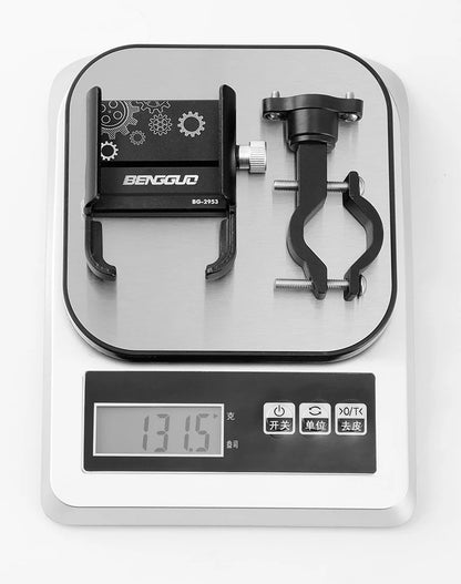 iBudim 360° Bike Phone Holder — Adjustable Handlebar Stand for 4.7–7.0" Smartphones & Motorcycles