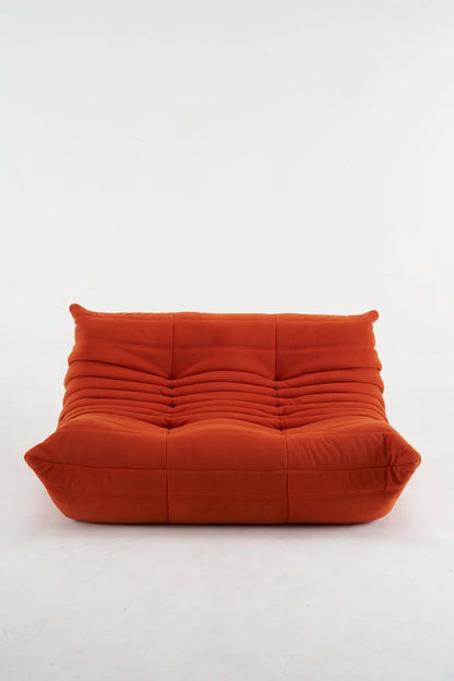 Caterpillar Togo Single Sofa – Tatami-Style Leisure Chair for Living Room or Bedroom, Reading & Relaxing Seat