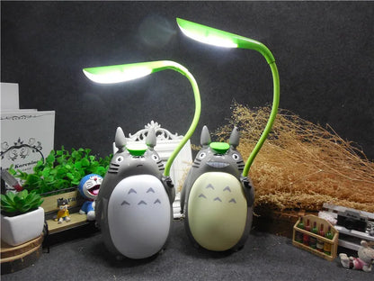 My Neighbor Totoro Cartoon LED Charging Night Light – Animal USB Table Lamp for Kids, Reading & Room Decor Gift