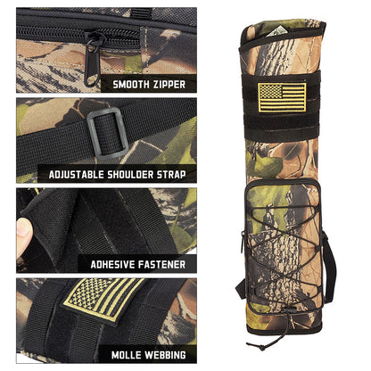 Archery Quiver Shoulder Bag — Arrow Holder for Hunting, Shooting & Target Practice