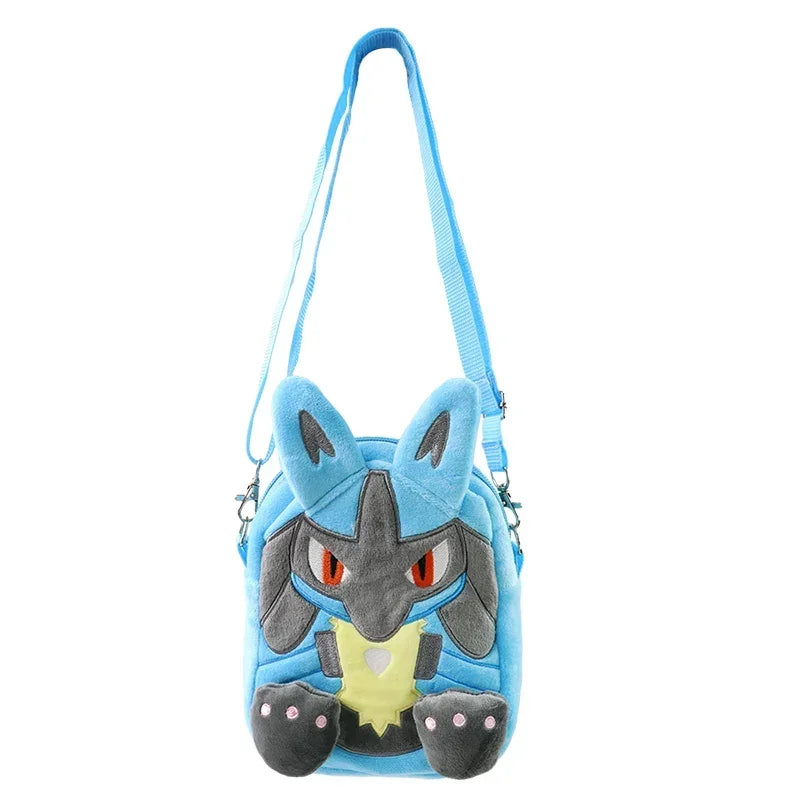 Pokemon Plush Backpack – Gengar, Mimikyu, Snorlax, Rowlet, Lucario & C ...