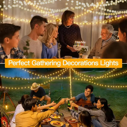 1000 LED Green Wire Fairy String Lights | Waterproof Christmas Tree & Holiday Decor, US/EU Plug 110V/220V