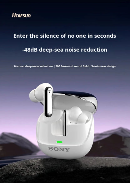 SONY S17 Bluetooth Headset – In-Ear Wireless Sport Earphones, HiFi Stereo, Waterproof TWS Earbuds with Built-in Mic