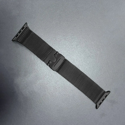 Titanium Band for Apple Watch Ultra 2 (49mm) – Milanese Loop with Secure Parachute Buckle, Compatible with Series 5-10