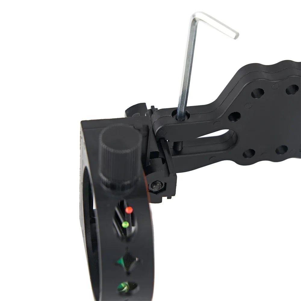 Toparchery 3-Pin/5-Pin Bow Sight – Fiber Optic Sight for Compound & Recurve Bows, Archery Hunting Accessories