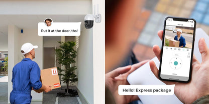 H.View 8CH 5MP Wireless WiFi Security Camera System — CCTV NVR Kit with Indoor/Outdoor Cameras & Two-Way Audio XMEye