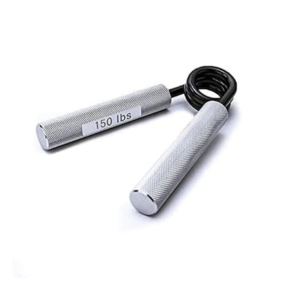 Aluminum Alloy Hand Gripper with Sponge Sleeve — Spring Steel Fitness Trainer for Arm & Finger Strength, Home Gym for Men