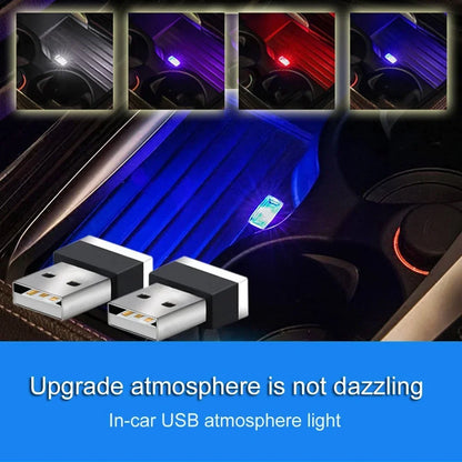 Mini USB LED Car Light – Plug & Play Interior Atmosphere Lamp, Emergency & Decorative USB Auto Lighting by Stonego
