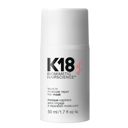 K18 Leave-In Molecular Repair Hair Mask – Deep Conditioning Keratin Treatment for Smooth, Healthy Hair (50ml/150ml)
