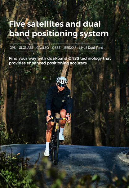 iGPSPORT iGS800 Touchscreen Bike Computer - Professional GPS, Map Navigation, WiFi, ANT+, 50H Battery Life