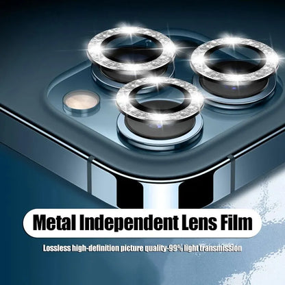 iPhone Camera Lens Protector 3-Pack: Compatible with iPhone 11-15 Pro Max Mini - Protective Glass for Camera Lens on iPhone 14 & 15