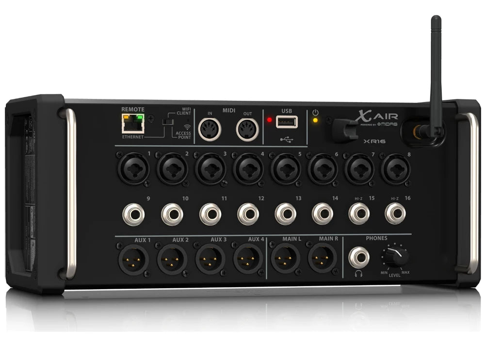 Xr18 Rack Build Air 1:1 XR12/XR16/XR18 Rack Mount Digital Mixer – Professional WiFi DS ...