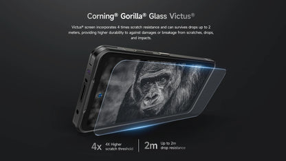 Ulefone Armor 25T Pro 5G Rugged Smartphone – Thermal Imaging, Night Vision, Android 14, 64MP Camera, NFC, Waterproof, 33W Charging