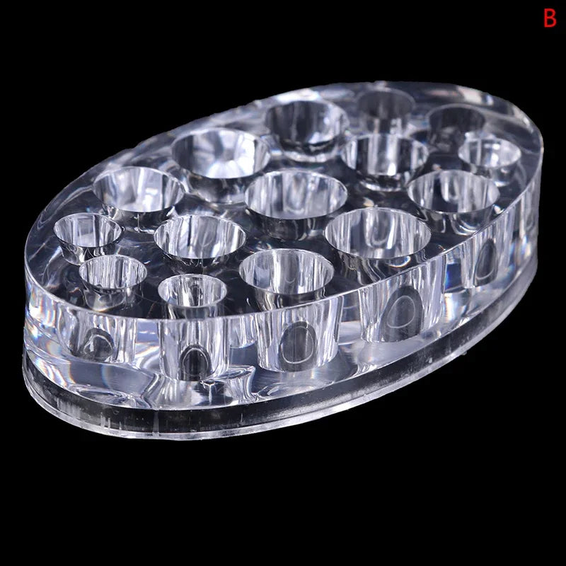 4 Types Acrylic Tattoo Ink Cup Holder – PMU Microblading Pigment Storage Stand