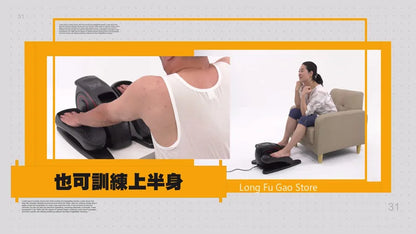 Mini Elliptical Stepper – Small Multifunctional Household Fitness Machine, Silent Space Walking Stepper