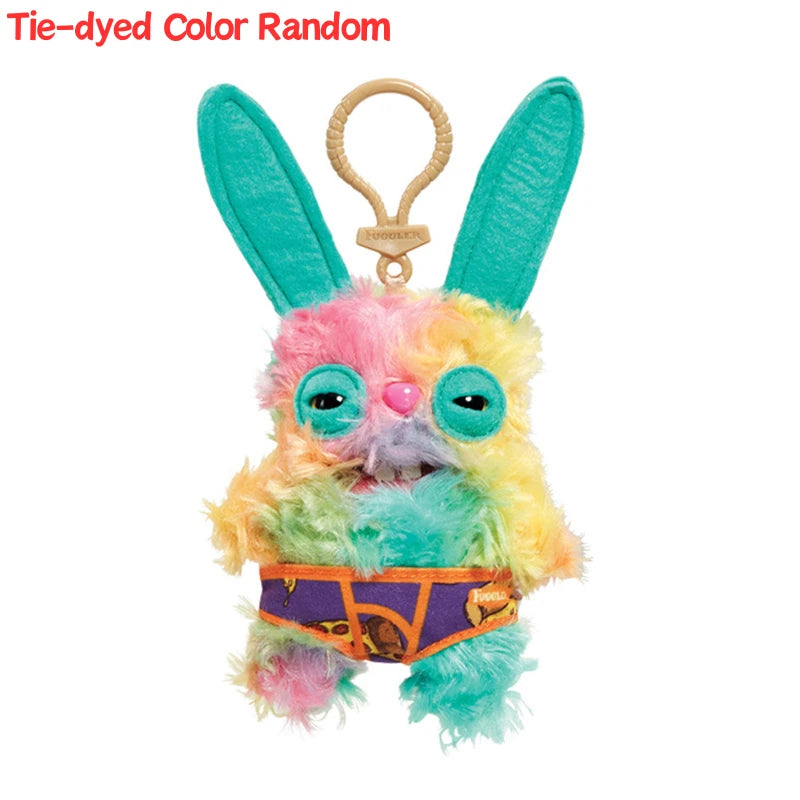 12cm Fuggler Ugly Monster Plush Keychain – Funny Kawaii Rabbit Stuffed Doll Pendant Gift for Kids