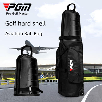 PGM Travel Golf Bag – Hard Shell Aircraft Consignment Roller Bag for Men & Women, Anti-Collision and Anti-Extrusion