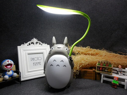 My Neighbor Totoro Cartoon LED Charging Night Light – Animal USB Table Lamp for Kids, Reading & Room Decor Gift