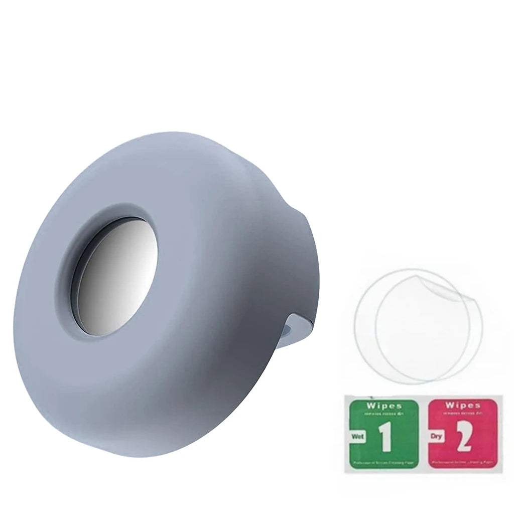 Airtag Dog Collar Holder – Silicone Protective Case for Apple AirTag, Full Body Cover Fits All Collar Sizes