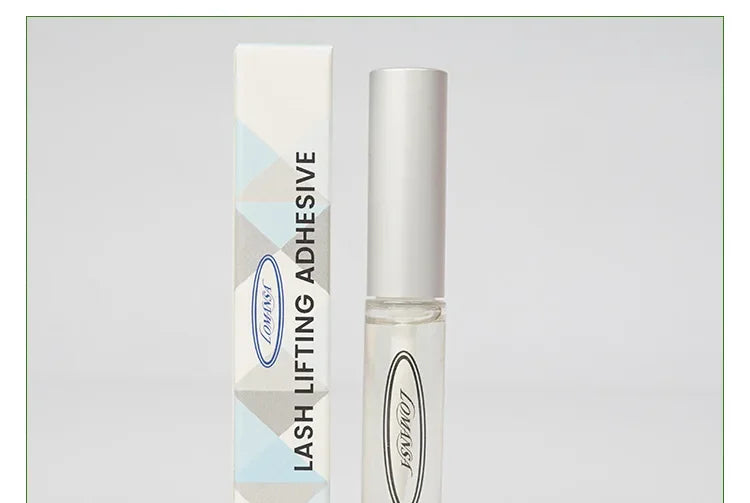 Eyelash Glue for Curling Thick Lashes - Transparent Liquid Adhesive for Lash Perms