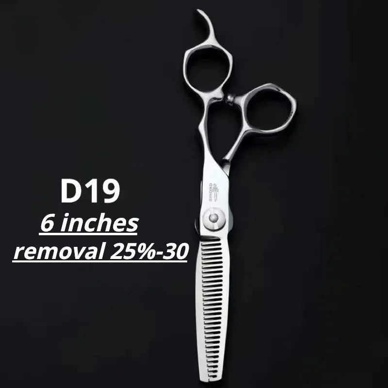 Left-Handed Professional Hairdressing Scissors – 6-Inch Hair Cutting Shears for Barbers & Hairdressers
