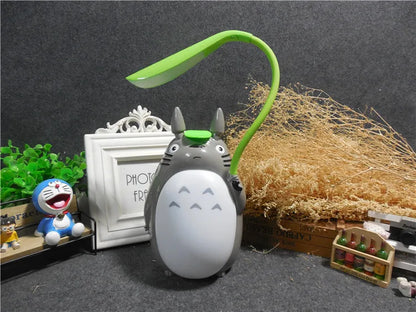 My Neighbor Totoro Cartoon LED Charging Night Light – Animal USB Table Lamp for Kids, Reading & Room Decor Gift