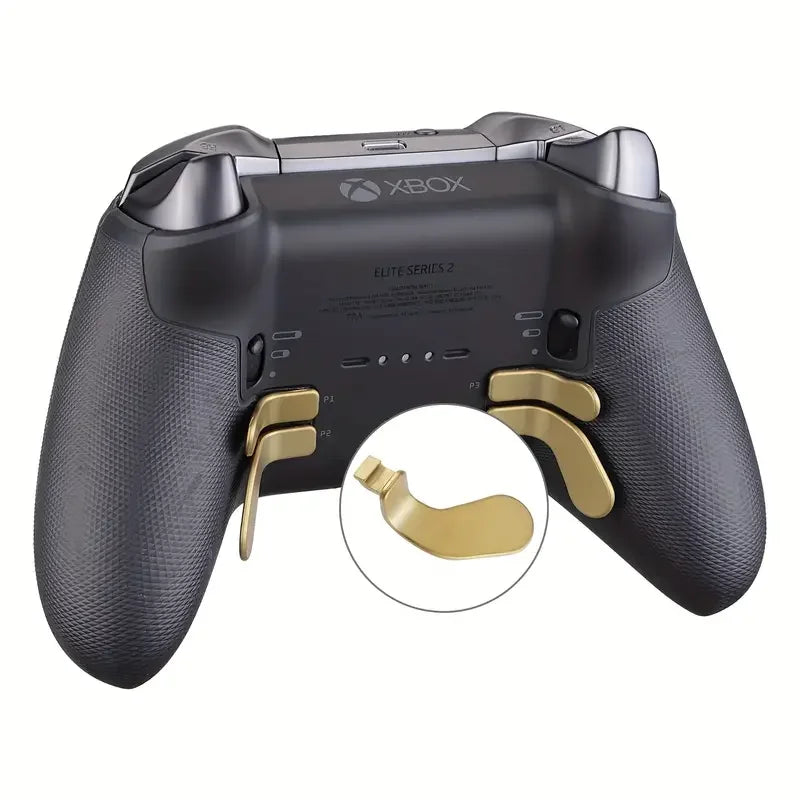 4-in-1 Metal Paddles Controller Trigger Back Button for Xbox One Elite Series 2: Enhance Your Gaming Experience with Premium Gamepad Accessories!