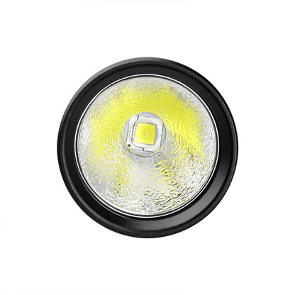 Trustfire T10R Tactical LED Flashlight — 1800 Lumen, USB-C Rechargeable 18650 Torch with Dual Switch