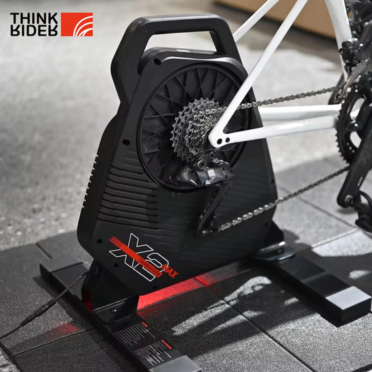 ThinkRider X2Max Smart Bike Trainer — MTB & Road Bicycle Home Trainer with Built-In Power Meter