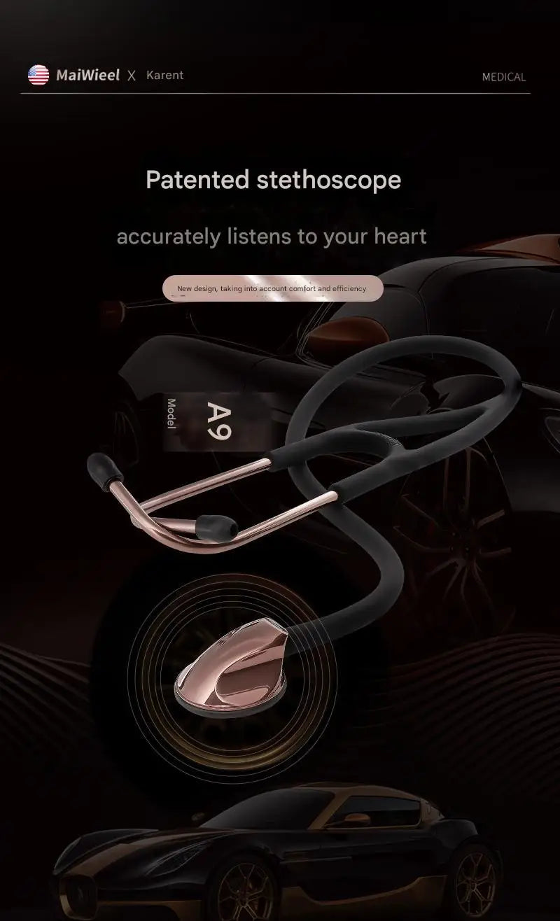 Carent Professional Cardiology Stethoscope — Diagnostic Master Stethos ...