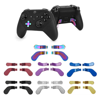 4-in-1 Metal Paddles Controller Trigger Back Button for Xbox One Elite Series 2: Enhance Your Gaming Experience with Premium Gamepad Accessories!