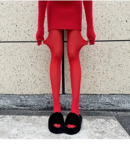 Talenza Women's Tights – Slim Stockings, Super Elastic Leggings, Large Size, Sexy Pantyhose for Spring, Autumn, Winter