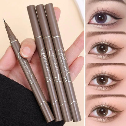 Waterproof Quick-Dry Liquid Eyeliner – Ultra-Fine Matte Black/Brown Long-Lasting Eye Makeup Gift