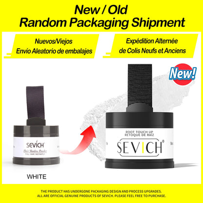 Sevich Hairline Powder 4g – Natural Hairline Shadow Concealer for Hair Loss, Unisex Makeup