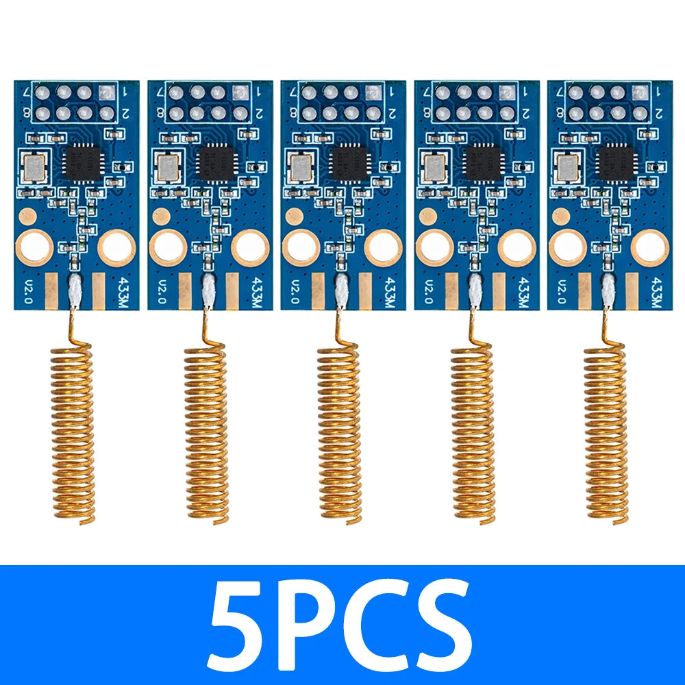 CC1101 Wireless Module - 10mW, 433MHZ/868MHZ, Long Distance Transmission 300-1000M with SMA Antenna, Wireless Transceiver