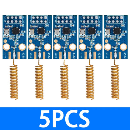 CC1101 Wireless Module - 10mW, 433MHZ/868MHZ, Long Distance Transmission 300-1000M with SMA Antenna, Wireless Transceiver